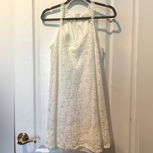 White Lace Francesca’s Dress